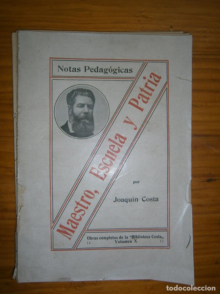 Coleccionismo: JOAQUIN COSTA,,,,,,, ESTA INCOMPLETO ,,,