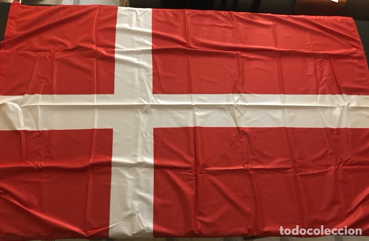 Coleccionismo: Bandera de Dinamarca - Foto 1