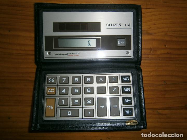 Sammeln: CALCULADORA CITIZEN -F-8