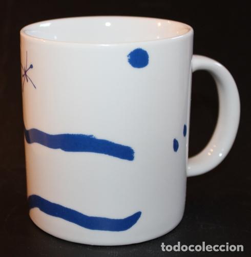 Coleccionismo: Taza mug porcelana - MIR&Oacute; (Cantic del Sol, 1975)
