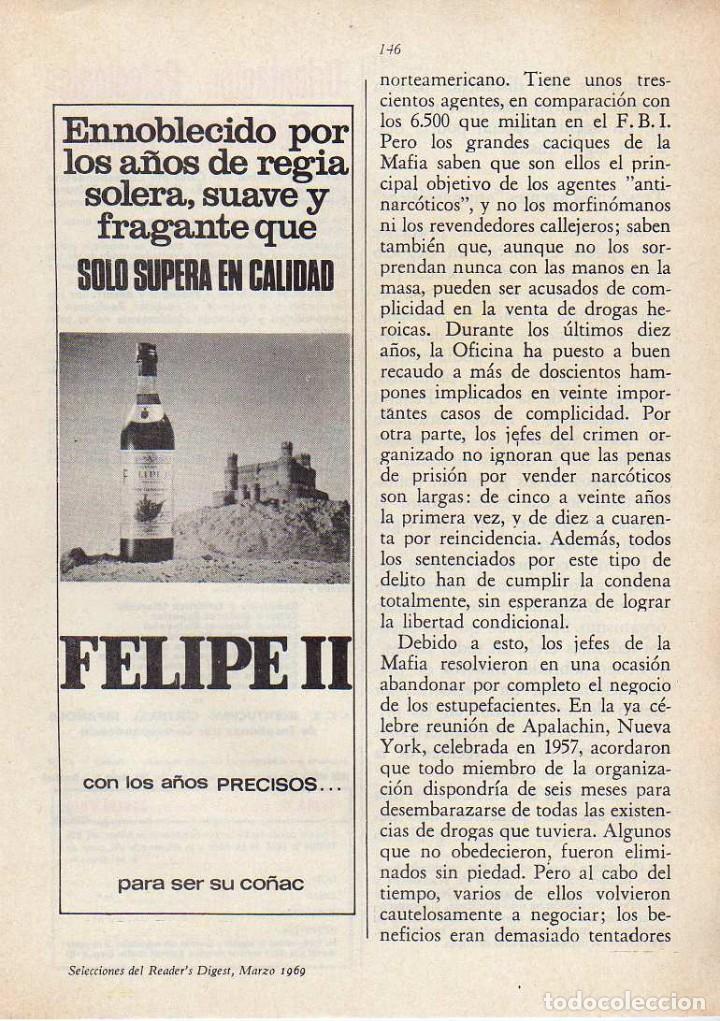 Coleccionismo: ANUNCIO PUBLICIDAD CO&Ntilde;AC FELIPE II