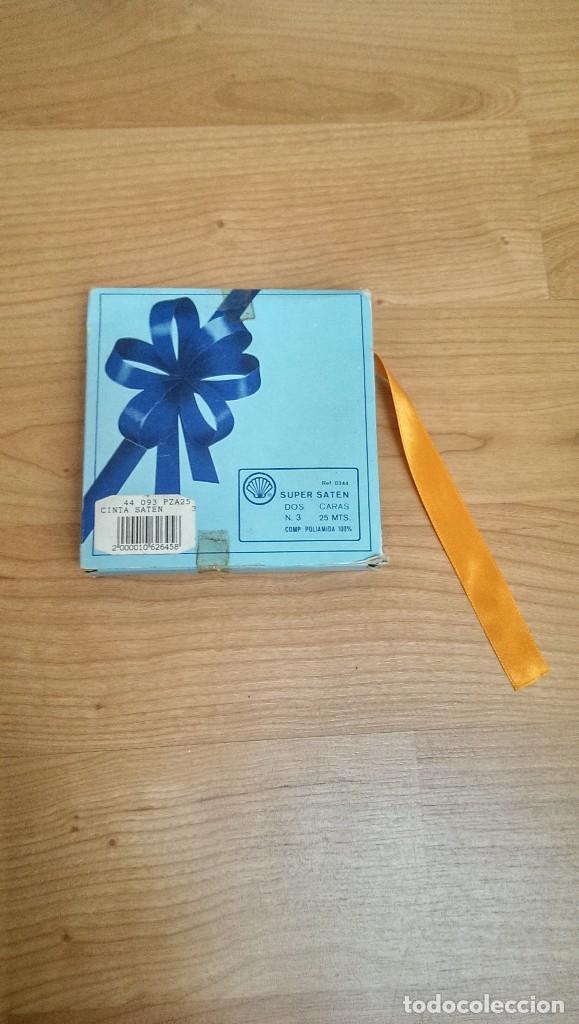 Collectionnisme: CINTA RASO COLOR NARANJA ANCHO 1,5 CMS. (1 METRO)