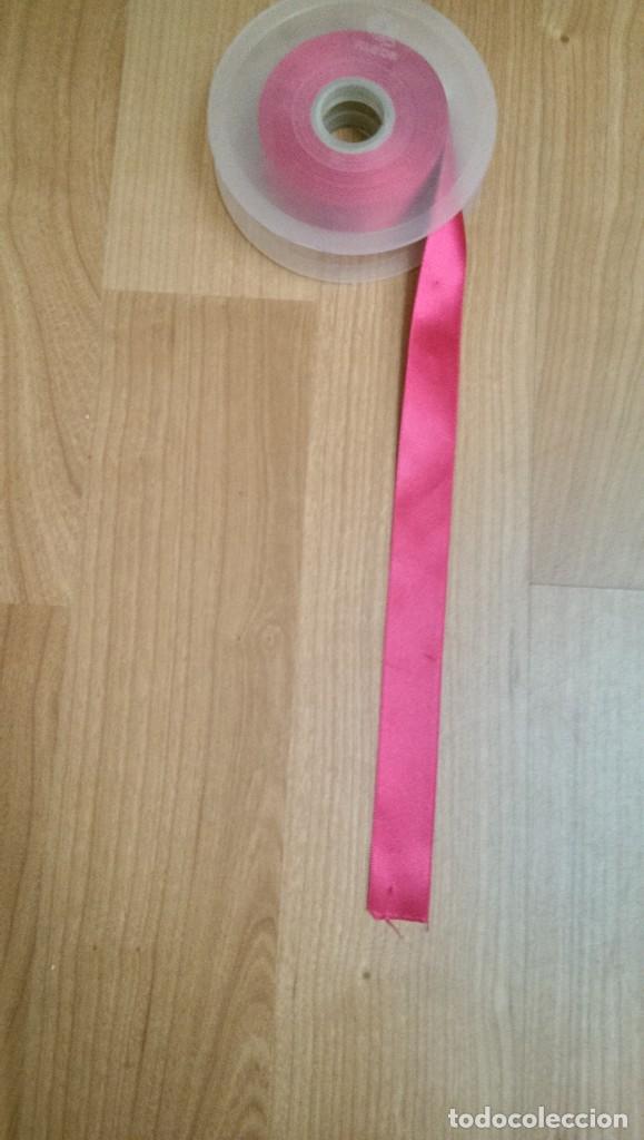 Sammeln: CINTA RASO COLOR FUCSIA ANCHO 2,5 CMS. 1 METRO (DISPONIBLES 14 METROS)