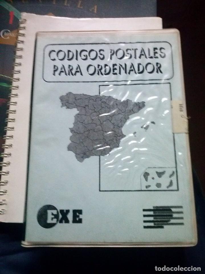 Coleccionismo: codigos postales para ordenador 1992 de exe con 2 diskettes - Foto 1