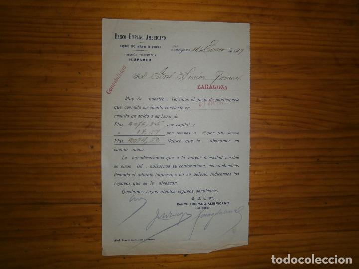 Sammeln: BANCO HISPANO AMERICANO IMPORTANTE DE 1918