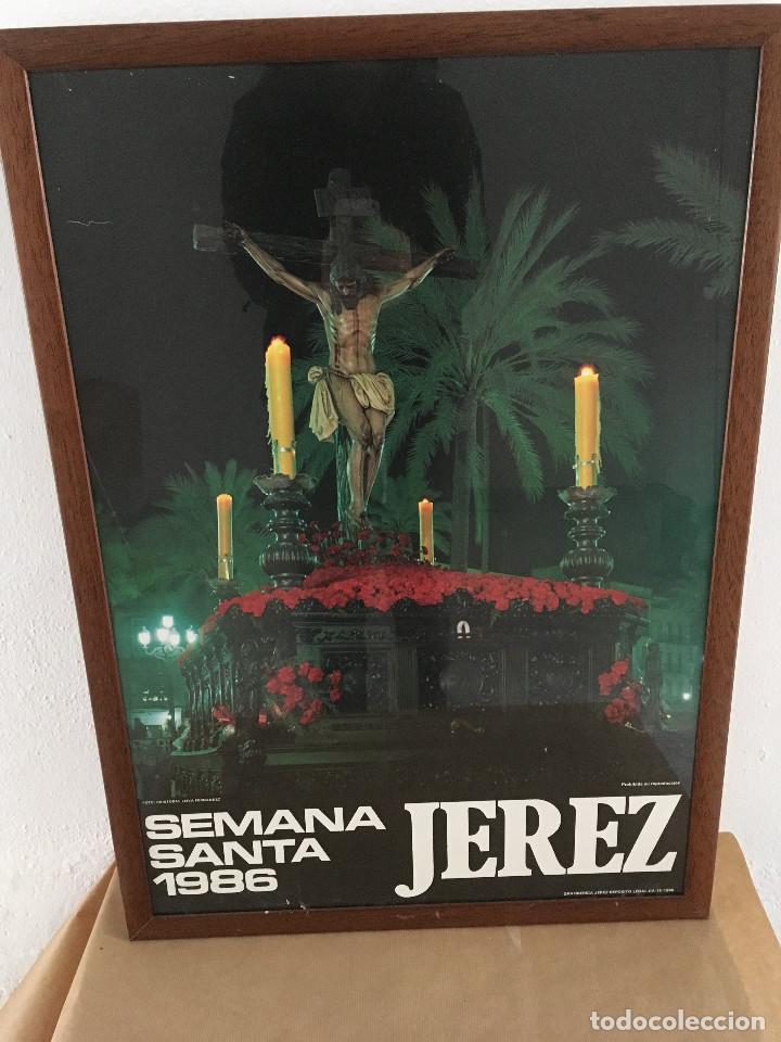Coleccionismo: CUADRO SEMANA SANTA JEREZ 1986 - Foto 1