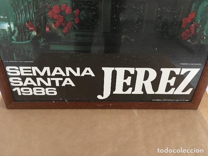 Coleccionismo: CUADRO SEMANA SANTA JEREZ 1986 - Foto 2