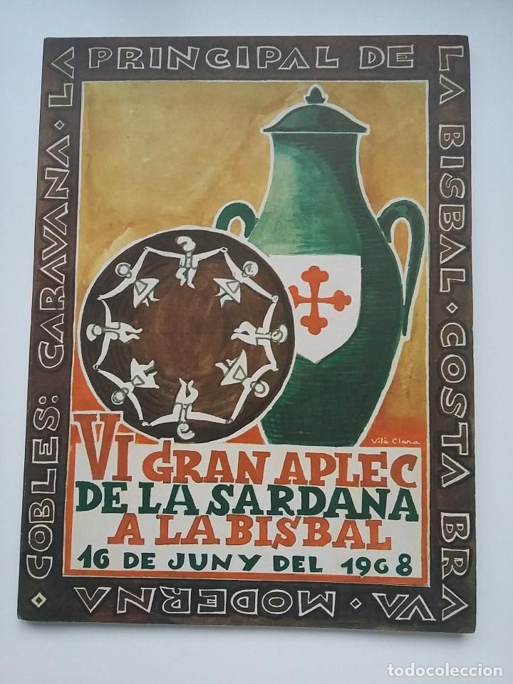 Coleccionismo: Aplec de la Sardana - La Bisbal 1968 - Foto 1