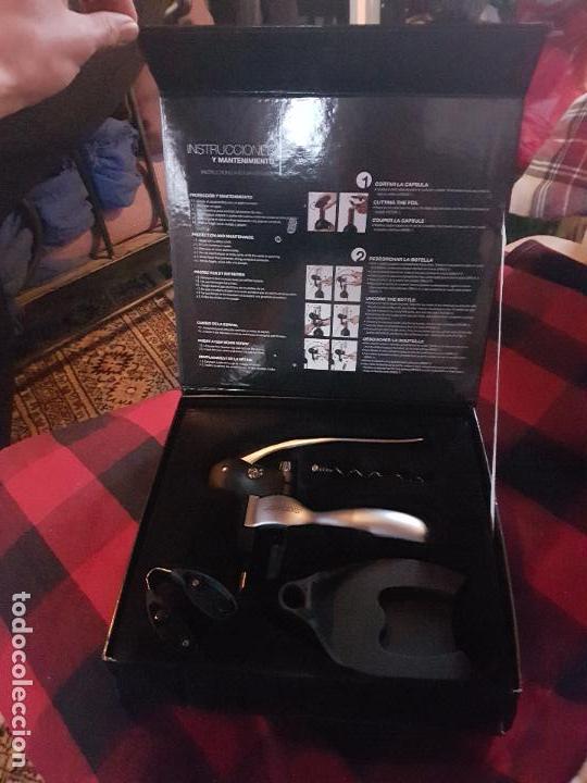 Coleccionismo: BONITO SACACORCHOS DE LA MARCA ARCOS. CON SU CAJA Y COMPLETO. NUEVO A ESTRENAR