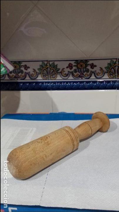 Coleccionismo: Antigua maza para mortero
