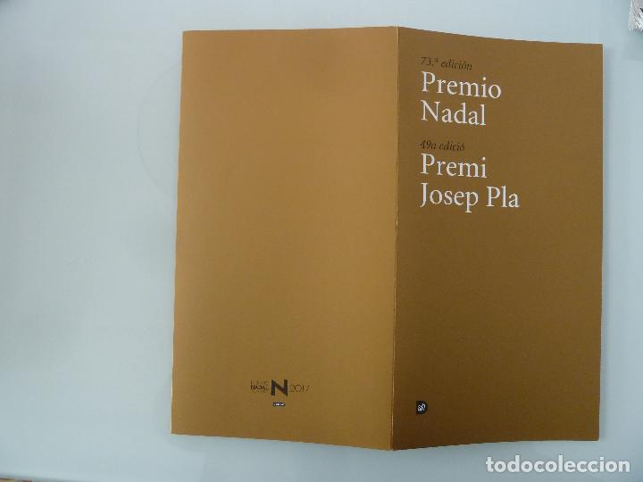 Coleccionismo: programa original de la entrega del premio nadal y josep pla 2017 perfecto estado