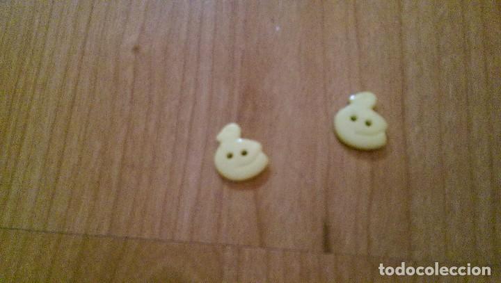 Sammeln: 2 BOTONES INFANTILES &laquo;PATITOS&raquo;