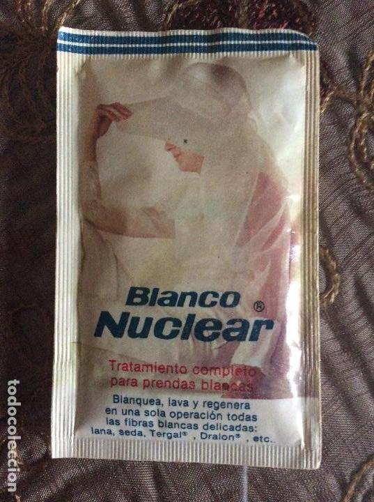 antigua bolsa llena de detergente blanco nuclea - Compra venta en  todocoleccion