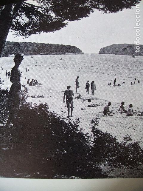 Coleccionismo: FORMENTOR MALLORCA PLAYA LAMINA HUECOGRABADO A&Ntilde;OS 50