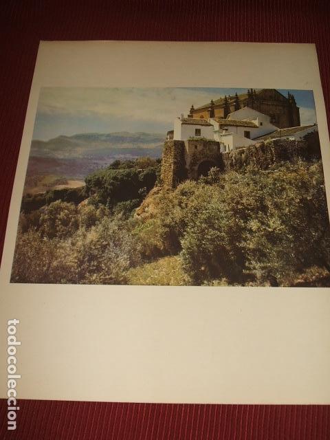 Coleccionismo: RONDA MALAGA IGLESIA DEL ESPIRITU SANTO LAMINA A&Ntilde;OS 50