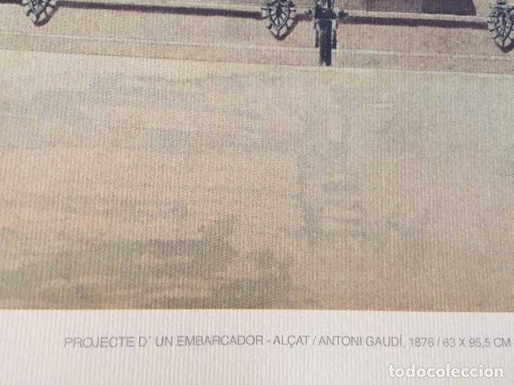 Coleccionismo: Gaud&iacute;, proyecto de embarcadero - Foto 4