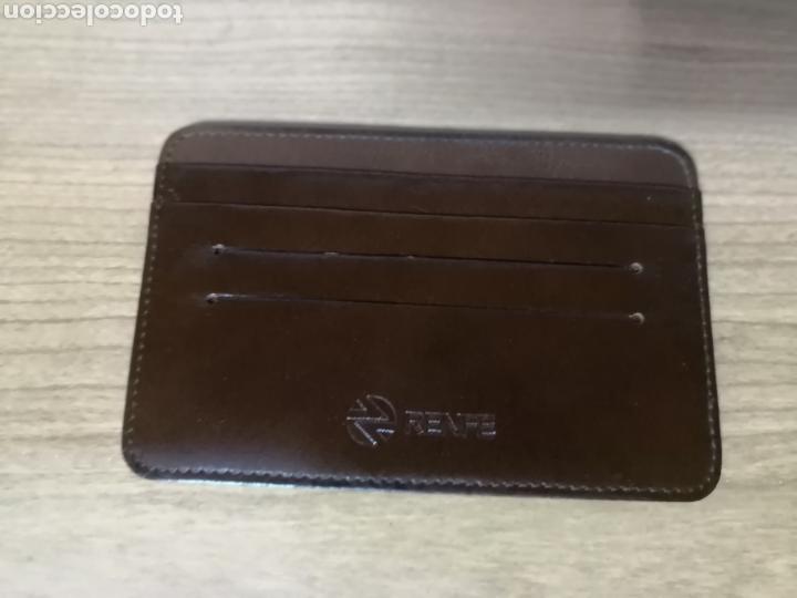 Coleccionismo: Antiguo Targetero cartera cuero RENFE - Foto 1