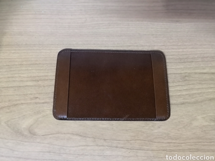 Coleccionismo: Antiguo Targetero cartera cuero RENFE - Foto 2