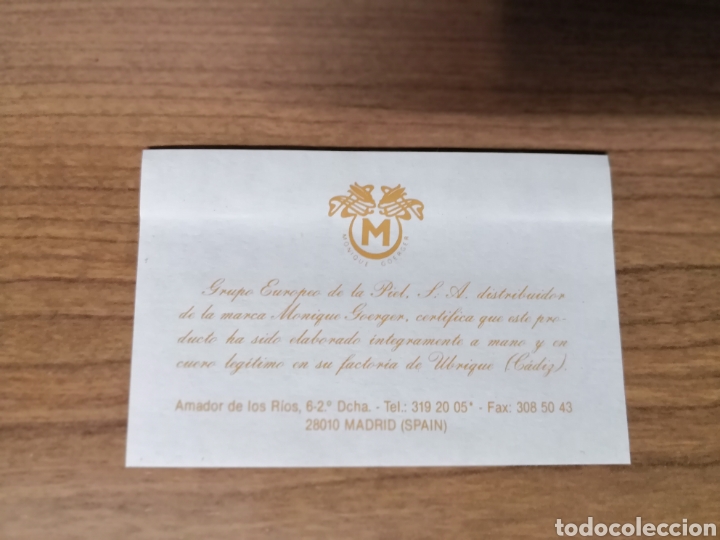 Coleccionismo: Antiguo Targetero cartera cuero RENFE - Foto 4