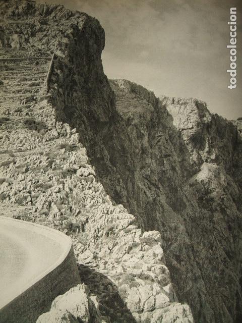 Coleccionismo: MALLORCA CAP FORMENTOR ANTIGUA LAMINA HUECOGRABADO A&Ntilde;OS 40