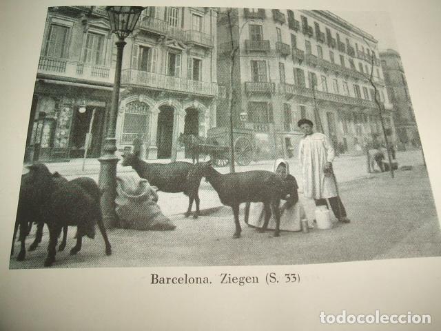 Collezionismo: BARCELONA ESCENA URBANA ANTIGUA LAMINA HUECOGRABADO A&Ntilde;OS 20