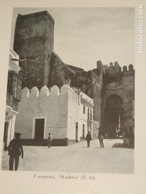 Coleccionismo: CARMONA SEVILLA PUERTA ANTIGUA LAMINA HUECOGRABADO A&Ntilde;OS 20