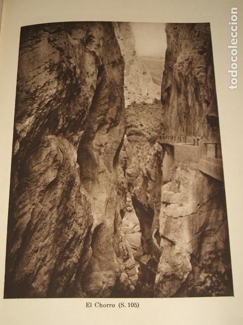 Coleccionismo: EL CHORRO MALAGA ANTIGUA LAMINA HUECOGRABADO A&Ntilde;OS 20