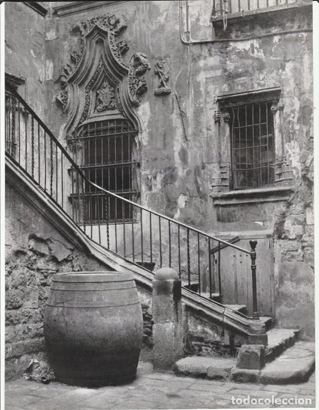 Collectionnisme: BARCELONA ANTIGUA - LAMINA / HOJA RECORTADA - PATIO DE LA CALLE DE MONCADA