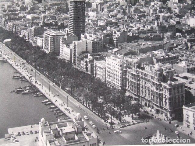 Collecting paper: ALICANTE VISTA AEREA ANTIGUA LAMINA HUECOGRABADO