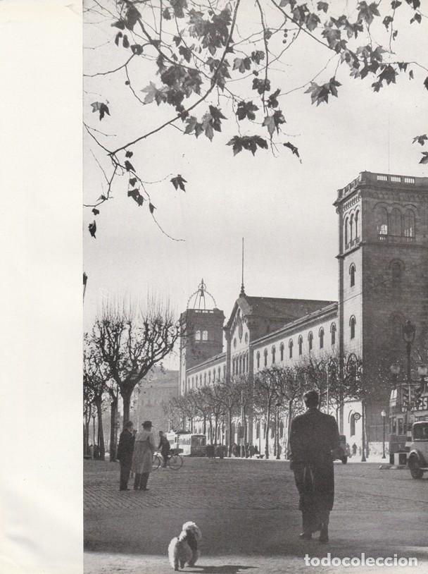 Collectionnisme: BARCELONA ANTIGUA - LAMINA / HOJA RECORTADA - LA UNIVERSIDAD - SITUADA SOBRE LAS RONDAS -