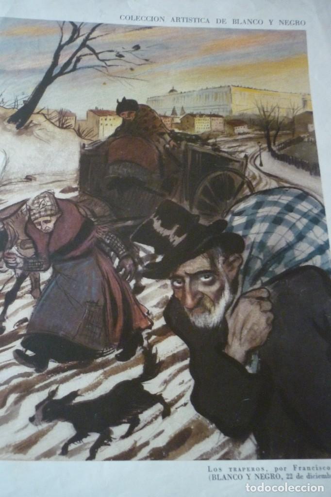 Collezionismo: COLECCION ART&Iacute;STICA DE BLANCO Y NEGRO. LOS TRAPEROS. ILUSTRACI&Oacute;N DE FRANCISCO SANCHA