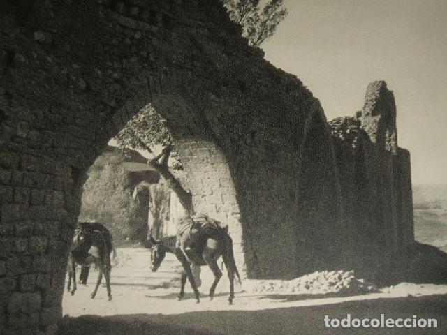 Coleccionismo: MORELLA CASTELLON PUERTA LAMINA HUECOGRABADO A&Ntilde;OS 40