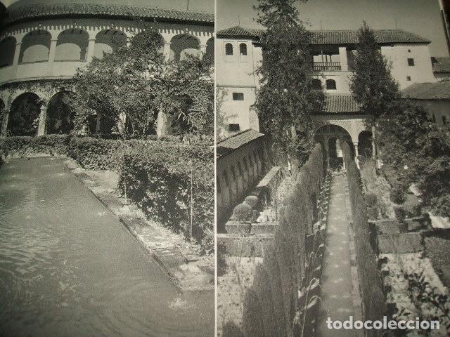 Collectionnisme: GRANADA LA ALHAMBRA LAMINA HUECOGRABADO A&Ntilde;OS 40