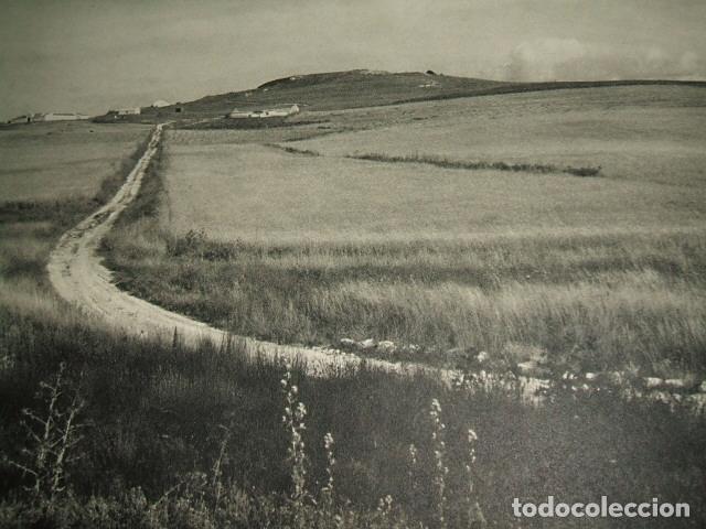 Collectionnisme: ARCOS DE LA FRONTERA CADIZ PAISAJE LAMINA HUECOGRABADO A&Ntilde;OS 40
