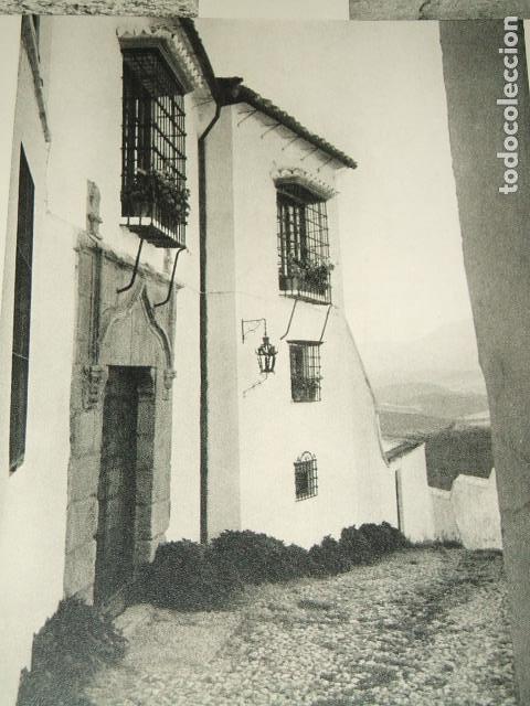 Collectionnisme: RONDA MALAGA ASPECTO URBANO LAMINA HUECOGRABADO A&Ntilde;OS 40
