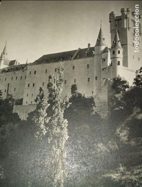 Collectionnisme: SEGOVIA ALCAZAR LAMINA HUECOGRABADO A&Ntilde;OS 40