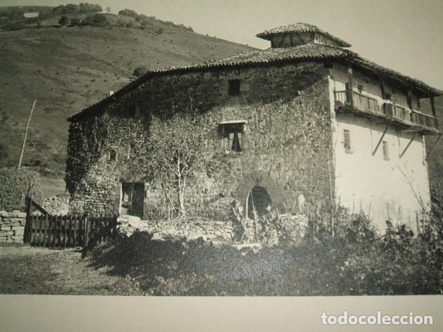 Collectionnisme: ELIZONDO NAVARRA CASERIO LAMINA HUECOGRABADO A&Ntilde;OS 40