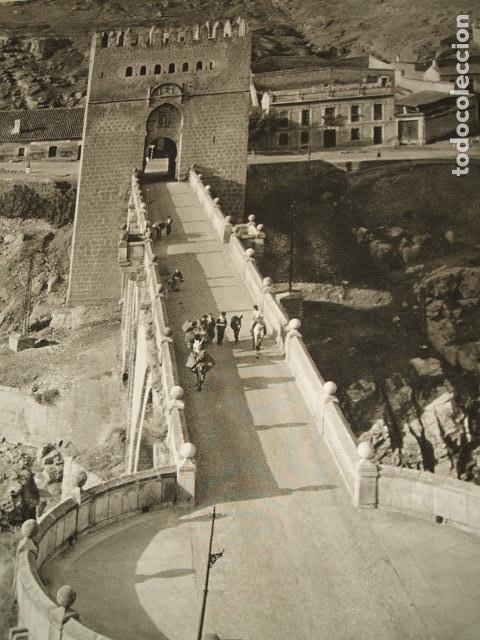 Collezionismo: TOLEDO PUENTE DE ALCANTARA LAMINA HUECOGRABADO A&Ntilde;OS 40