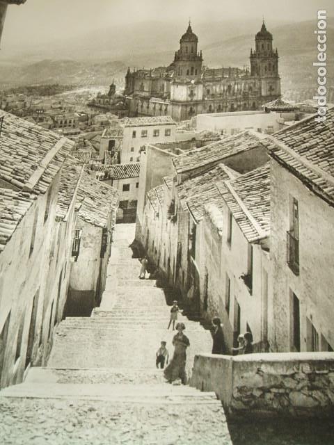 Collezionismo: JAEN VISTA LAMINA HUECOGRABADO A&Ntilde;OS 40