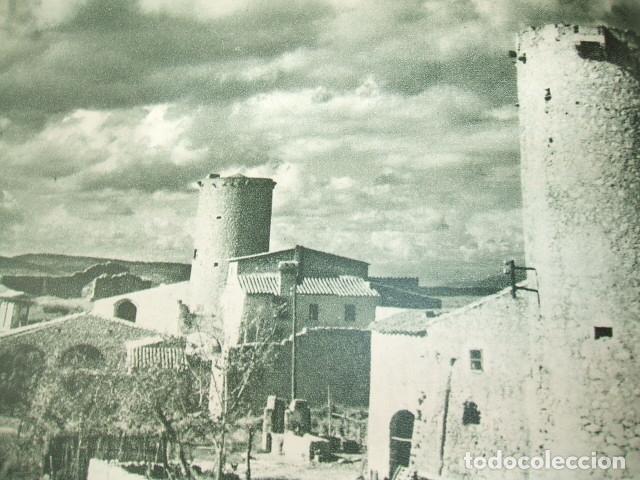 Collezionismo: LA ESCALA GERONA MASIAS TIPICAS DE LES CORTS LAMINA HUECOGRABADO A&Ntilde;OS 40