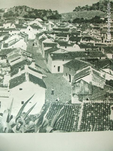 Coleccionismo: SIERRA DE MIJAS MALAGA UN PUEBLO LAMINA HUECOGRABADO A&Ntilde;OS 40