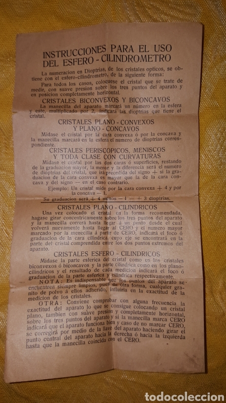 Coleccionismo: APARATO T&Eacute;CNICO DE MEDICI&Oacute;N - Foto 5
