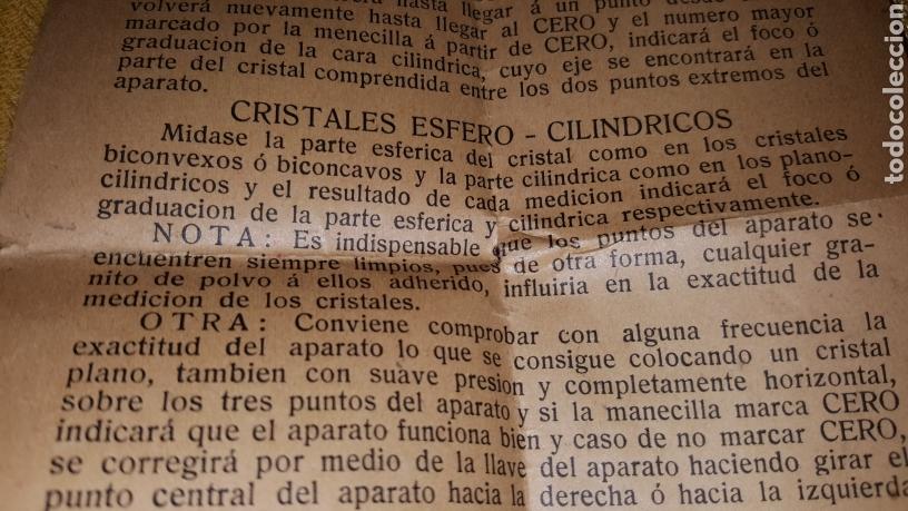 Coleccionismo: APARATO T&Eacute;CNICO DE MEDICI&Oacute;N - Foto 8