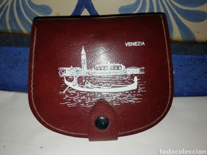 Coleccionismo: Monedero recuerdo souvenir de venezia Italia