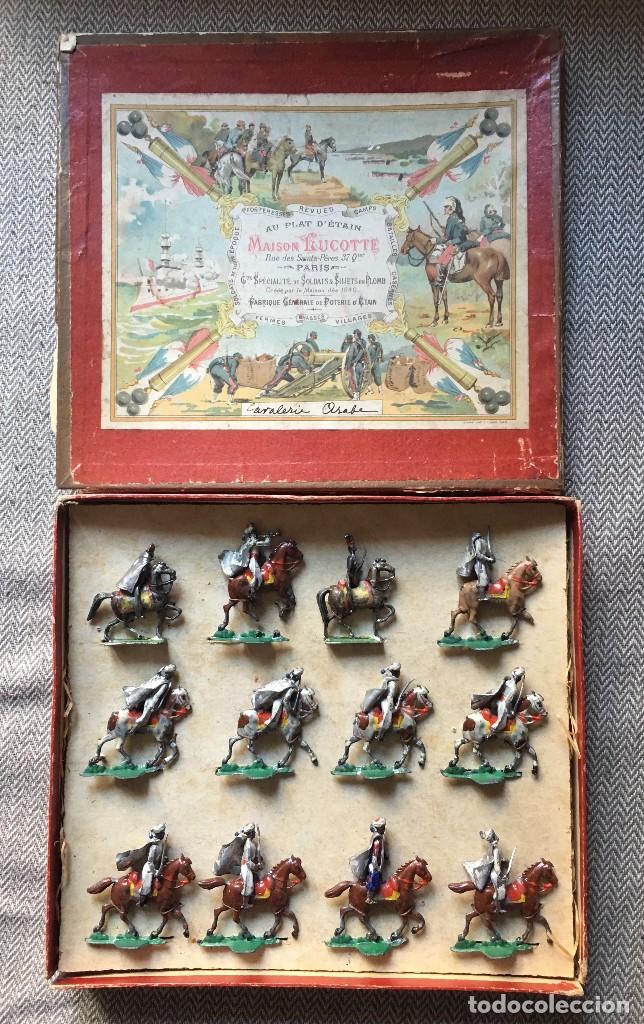 Colecionismo: SOLDADOS DE PLOMO DE LUCOTTE EN CAJA ORIGINAL (C. 1910)