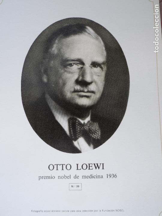 Coleccionismo: OTTO LOEWIPREMIO NOBEL MEDICINA A&Ntilde;O 1936 ANVERSO FOTO REVERSO BIOGRAFIA