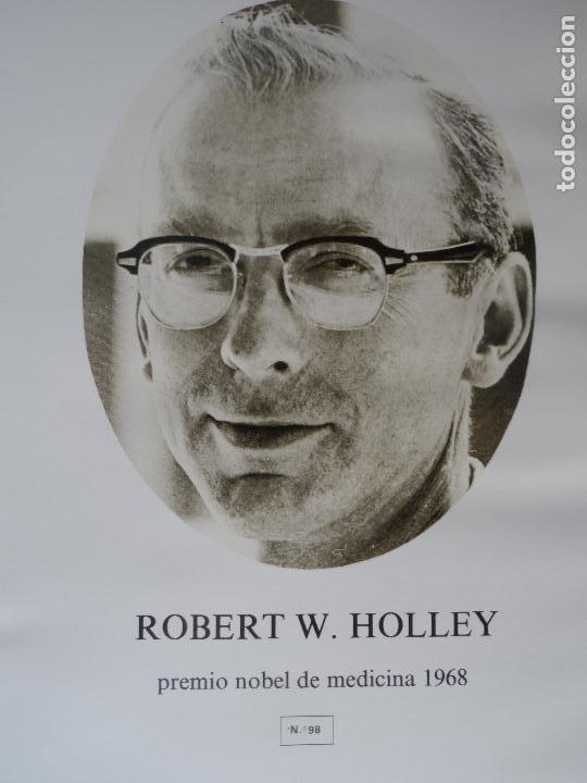 Coleccionismo: ROBERT W. HOLLEY PREMIO NOBEL MEDICINA 1968  ANVERSO FOTO REVERSO BIOGRAFIA