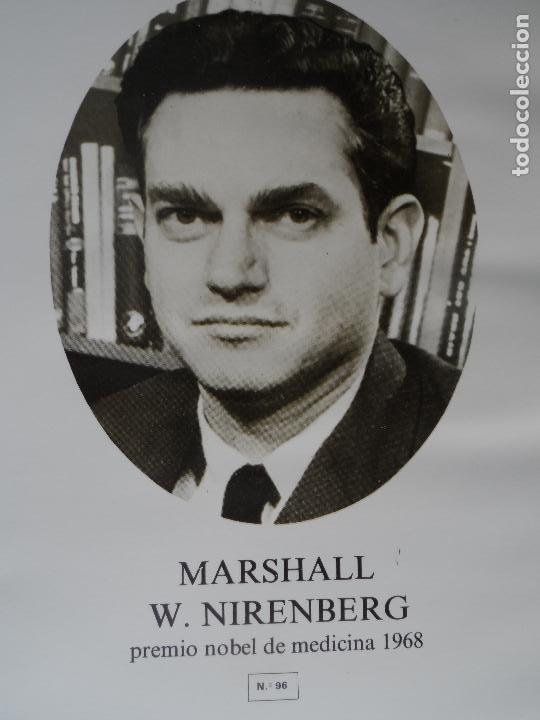 Coleccionismo: MARSHALL W. NIRENBERG PREMIO NOBEL MEDICINA 1968  ANVERSO FOTO REVERSO BIOGRAFIA