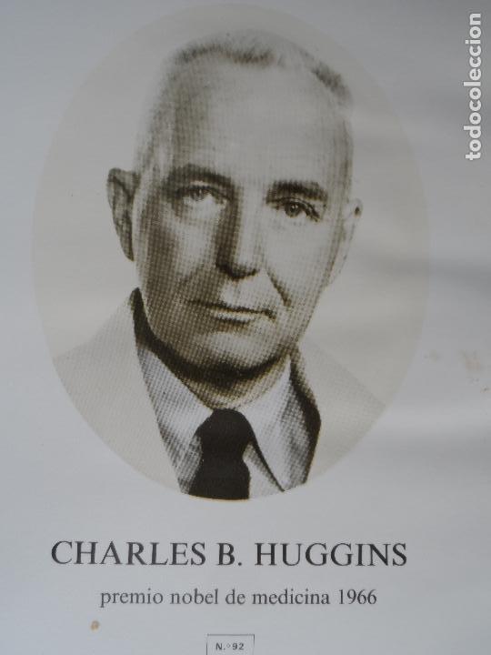 Coleccionismo: CHERLES B HUGGINS PREMIO NOBEL MEDICINA 1966 ANVERSO FOTO REVERSO BIOGRAFIA