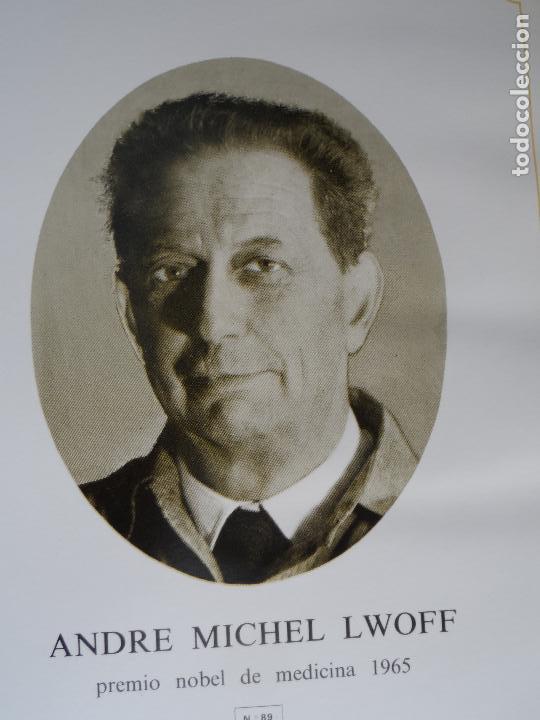 Coleccionismo: ANDRE MICHEL LWOFF PREMIO NOBEL MEDICINA  1965 ANVERSO FOTO REVERSO BIOGRAFIA